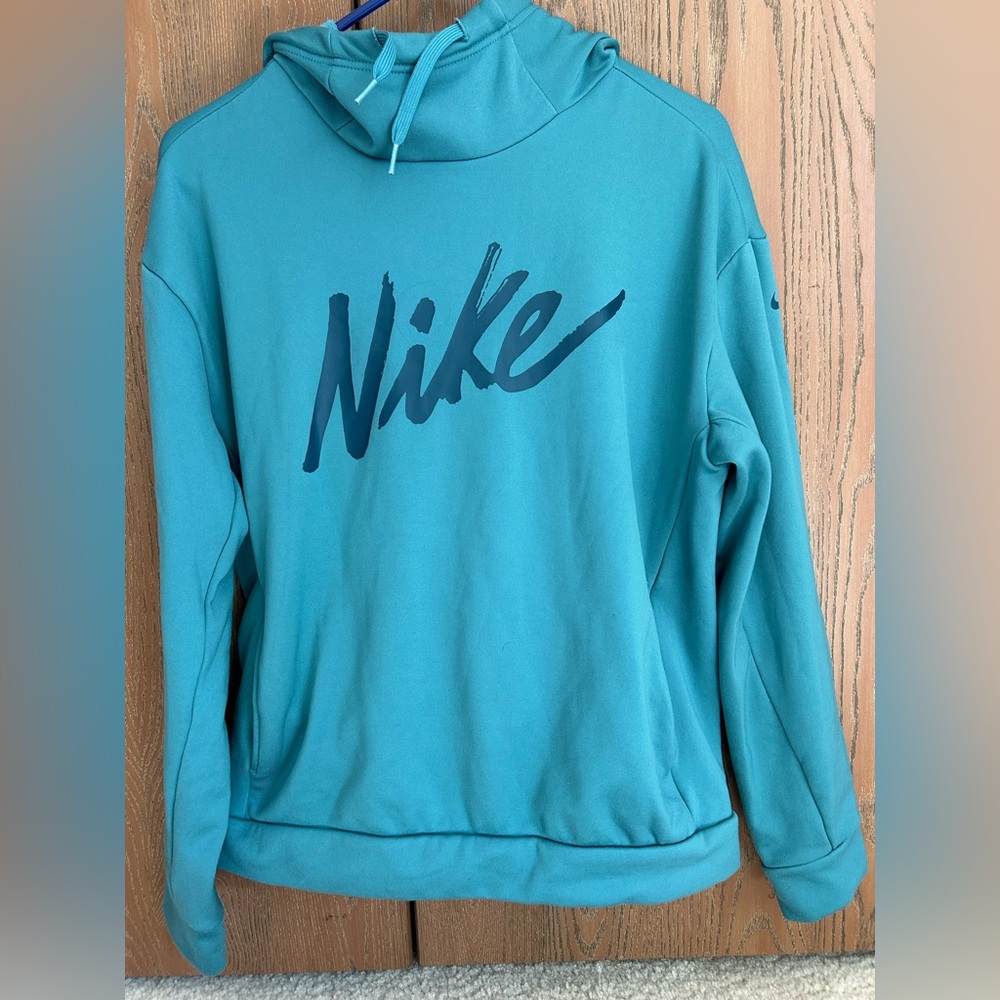 Nike Aqua Blue Hoodie